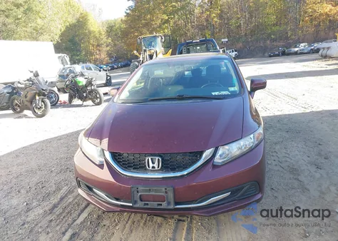 2015 Honda Civic Ex из США, поврежденный, VIN 2HGFB2F83FH505811